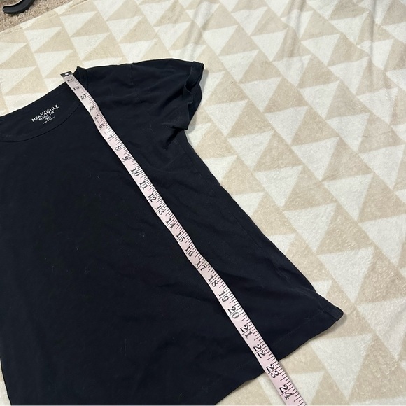 J crew black short sleeve studio tee shirt - Picture 3 of 5